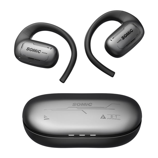 Audífonos inalámbricos manos libres inalámbricos compatibles con Bluetooth (gris) WDOplteas Para estrenar