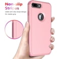 thumbnail image 5 of Diverbox for iPhone 8 Plus Case iPhone 7 Plus Case [Shockproof] [Dropproof] [Dust-Proof],Heavy Duty Protection Phone Case Cover for Apple iPhone 8 Plus & 7 Plus (Pink), 5 of 7