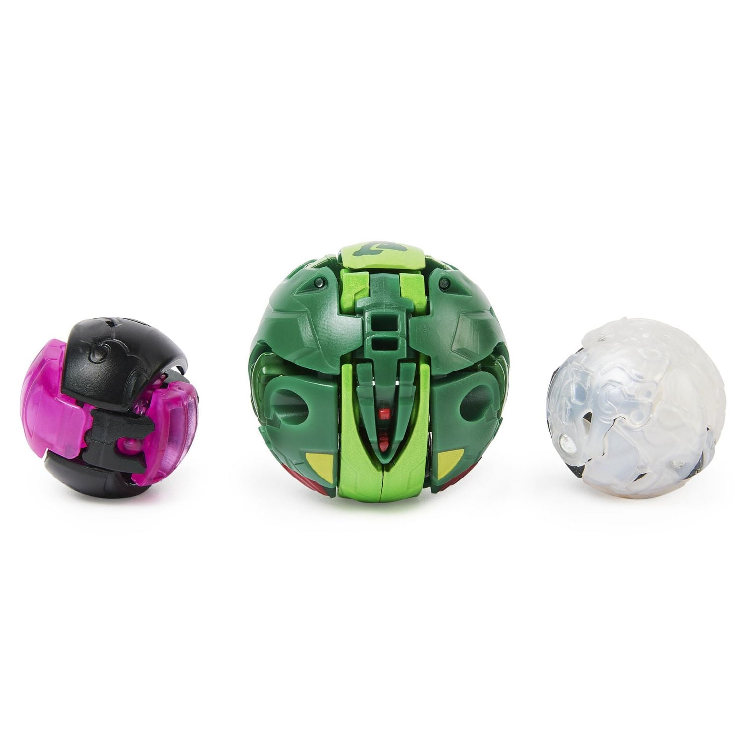 Bakugan Evolutions, Coffret Platinum Power Up Dragonoid avec Nano Scorcher et Siphon, figurine articulée Bakugan True Metal, 2 Nanogan, 2 BakuCores, 2 cartes Maîtrise, jouets pour garçons à partir de