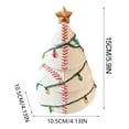 thumbnail image 3 of Fun Sports Ball‑Shaped Christmas Tree Ornaments, Assorted Sport Theme Hanging Pendants, Non‑Lighted Tree Hanging Decor for Indoor Home Party for Christmas, Winter & New Year Holiday Celebrations, 3 of 9