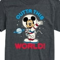 thumbnail image 3 of Mickey & Friends - Outta This World - Men's Short Sleeve Graphic T-Shirt, 3 of 5
