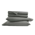 thumbnail image 6 of 100% Cotton Flannel Bed Sheets Set for King Size Bedding in Gray by Comfort Canopy, 6 of 15