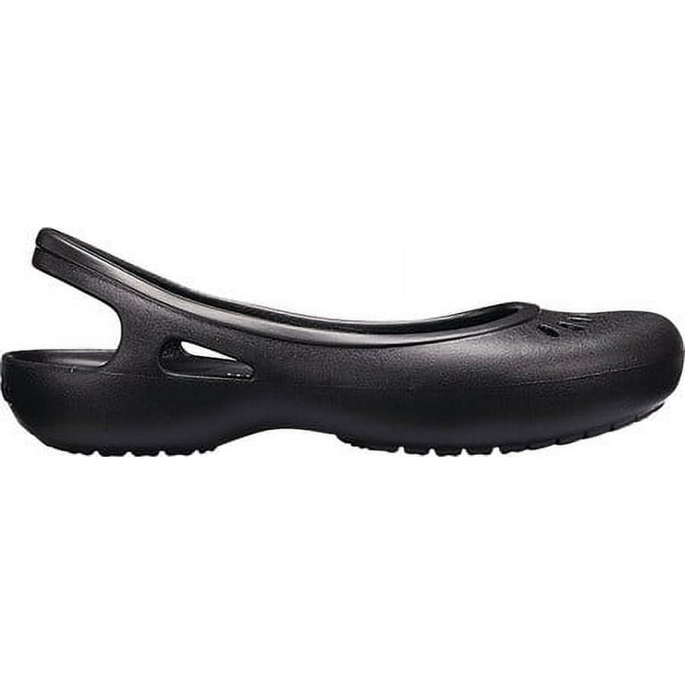 crocs slingback flats