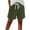 A123-Army Green, variant on Sokhug Women's Sweat Shorts Elastic Drawstring Waist with Pockets Casual Loose Fit Summer Solid Color Athletic Shorts