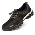 thumbnail image 4 of Zapatos de agua para hombre, zapatos acuáticos sin cordones para la playa, zapatos de viaje informales para caminar al aire libre, zapatillas de deporte de secado rápido para hombre, 4 of 5