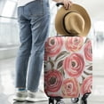thumbnail image 2 of Pioneer Flower Floral Print Pattern Luggage Cover Fashion Suitcase Cover Baggage Covers Fit 25-28 Inch Luggage (Go Travel), 2 of 5