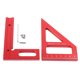 thumbnail image 2 of Regla De Medición Multiángulo 3D, aleación De Aluminio Transportador Cuadrado Para Carpintería, Regla Triangular De Ingletes De Alta Precisión Para Bricoladores, Ingenieros, 2 of 7