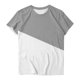 thumbnail image 5 of ICHUANYI Clearance Women's Fashion Comfortable Casual Round Neck Short Sleeve Print Top Blouse(Gray, XL) ICHUANYI WER2023081014306, 5 of 5