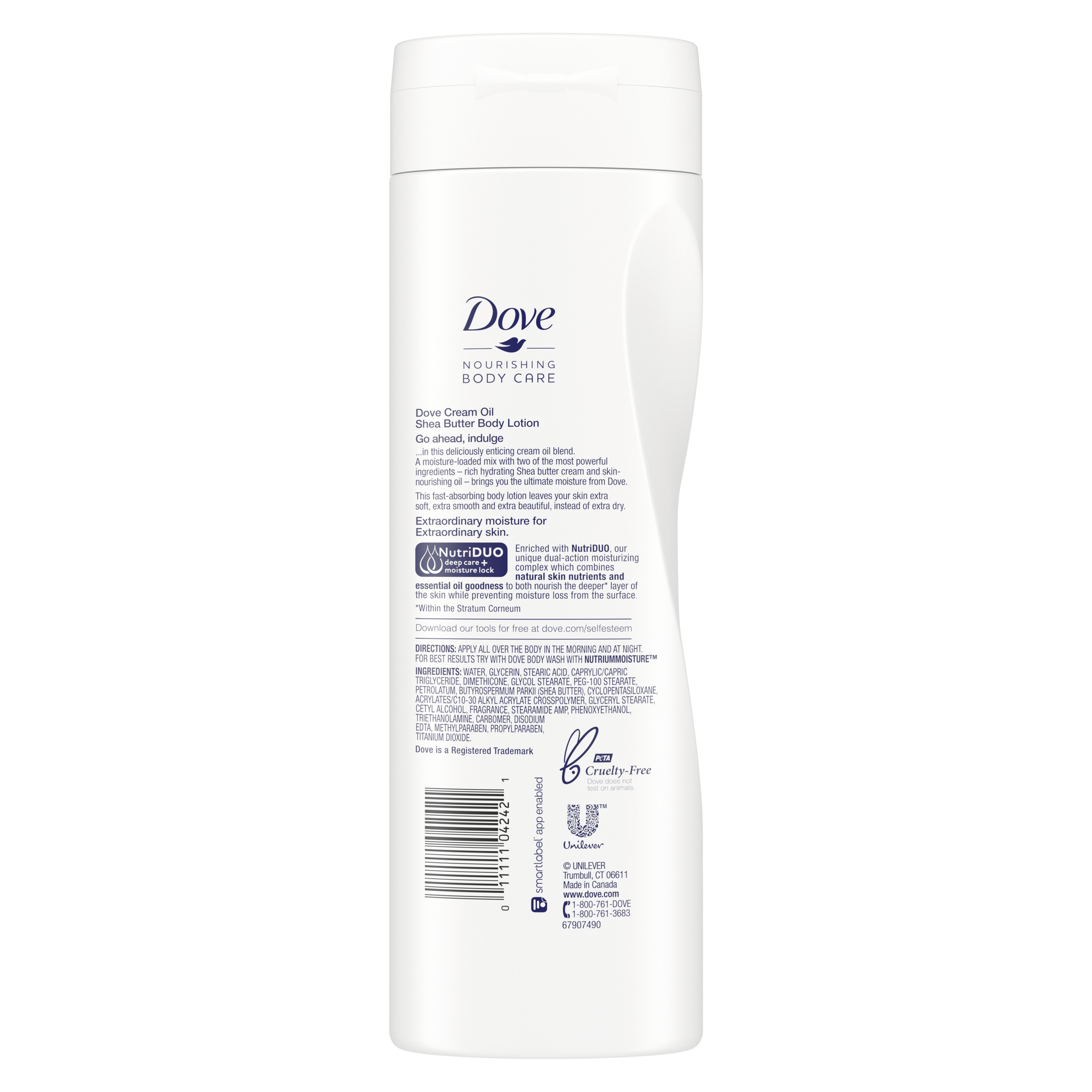 Dove Body Lotion Shea Butter 13.5 oz - image 3 of 9