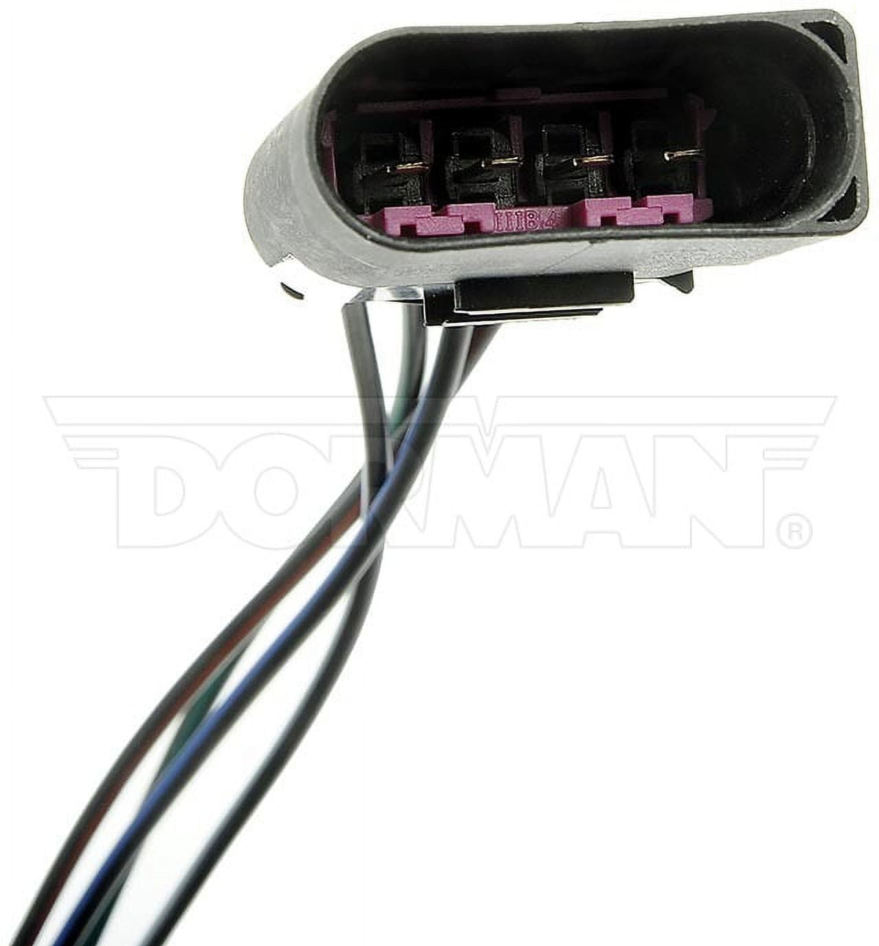 Dorman 904-090 Diesel Glow Plug Wiring Harness for Specific Volkswagen Models, Black Fits select: 2002-2004 VOLKSWAGEN JETTA, 2002-2004 VOLKSWAGEN GOLF