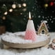 thumbnail image 1 of Fiudx Vela para Árbol de Navidad, Diseño Aromático Tallado a Mano, Aroma a Té Blanco, Iluminación Decorativa para Fiestas, Cálida Decoración Navideña para El Hogar, Idea de Regalo Única, Tamaño 5 X 5, 1 of 5