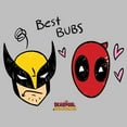 thumbnail image 2 of Junior's Marvel: Deadpool & Wolverine Best Bubs Sketch Portraits  Graphic T-Shirt, 2 of 4