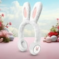 thumbnail image 6 of CxhicLuv Thanksgiving Bunny Ears Bluetooth Headphones, Animated Wireless Earphones for Kids, Holiday-Themed Headphones with High-Quality Sound & Comfortable Fit, 6 of 6