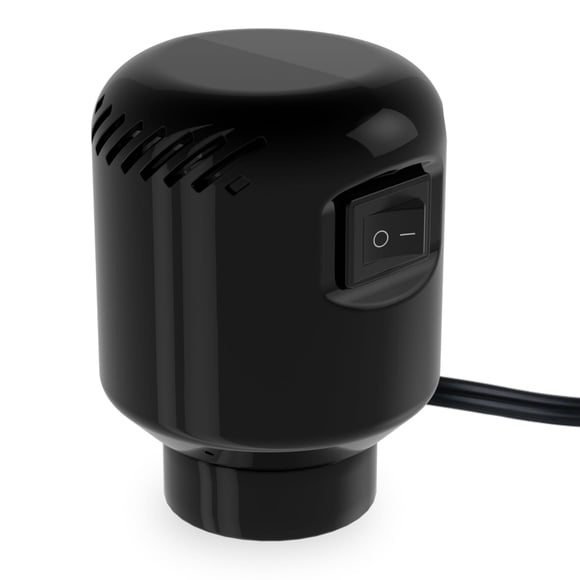 Bomba eléctrica Kissleaf para bolsas de almacenamiento al vacío, color negro