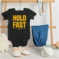 thumbnail image 3 of US Navy Hold Fast Sailors Are Forged Romper Boys or Girls Infant Baby Brisco Brands 12M, 3 of 6