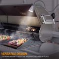 thumbnail image 2 of Luz inalámbrica para parrilla de barbacoa, luz LED ajustable para parrilla de barbacoa con base magnética, luz de cuello de cisne para exteriores con abrazadera para mesa de parrilla y 2 Magn res, 2 of 5