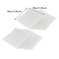 thumbnail image 2 of WIFKLSIIPG 20 Pcs Mouchoirs en Coton Pur Blanc pour Femmes et Hommes, Carrés Peints à la Main (Blanc), 2 of 7