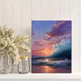 thumbnail image 2 of Qisvanset 12x16 Inch Abstract Skater Girl Canvas Print Wall Art, 2 of 5