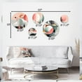 thumbnail image 4 of Designart "Essence of Minimalism Abstract Beauty III" Minimalism Metal Wall Art Set of 5 Piece, 4 of 5