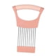 thumbnail image 4 of Soporte para cebolla para rebanar limón, cortador, picador, portátil, agarre cómodo, cebolla Rosa, 4 of 9