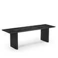 thumbnail image 2 of Grackle Solid Wood Dining Bench - Black, 2 of 7