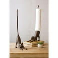 thumbnail image 6 of Kalalou Cast Iron Cat Paper Towel Holder, One Size, Brown, 6 of 6