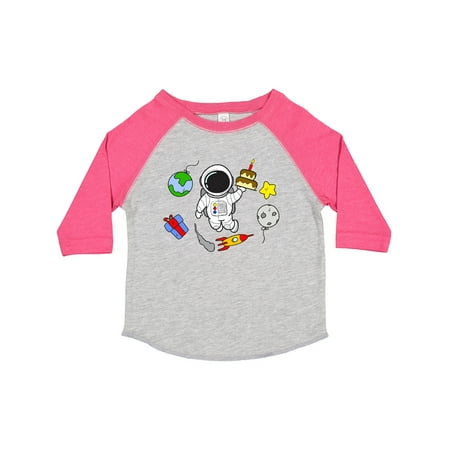 

Inktastic Astronaut Birthday Gift Toddler Boy or Toddler Girl T-Shirt