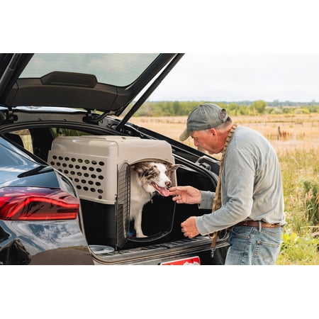 ペットケージ 旅行用 バリケンネル 飛行機 クレート ハウス 中型犬 300 ML ( バリケンネル ML トープ ブラック )