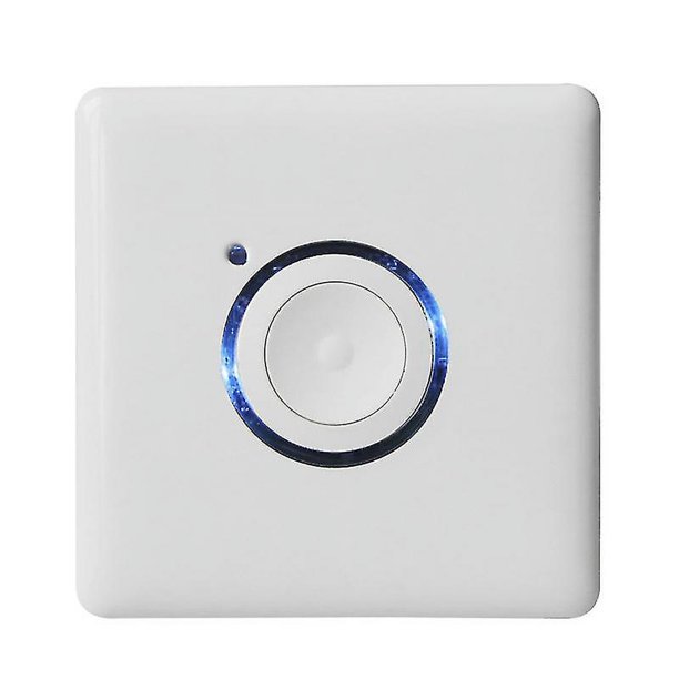 Interruptor de temporizador de pared, Ac110 250 V, interruptor de temporizador de retardo de contacto táctil LED para exteriores, 16 niveles, configuración de retardo, temporizador de cuenta regresiva