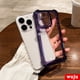 thumbnail image 3 of WUJU Funda De Lujo Transparente Acrílica A Prueba De Golpes Compatible Con iPhone 14 11 12 13 Pro Max XS X XR Armadura Dura Antigolpes Parachoques, 3 of 4
