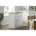 thumbnail image 5 of South Shore Toscano, Farmhouse Kitchen Island, Small White, 5 of 19