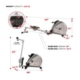 thumbnail image 2 of Sunny Health & Fitness SF-RW5606 Rowing Machine., 2 of 6