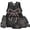 Black Tiger Print Bow, variant on Yspwyqan Pink Bow School Backpack Set for Kids, 4Pcs with Lunch Box Pencil Case Water Bottle Bag, Polka Dot 17 Inch Lightweight Bookbag for Elementary Middle School