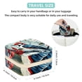 thumbnail image 5 of Woodpecker Travel Portable Square Jewelry Box Organizer for Rings, Earrings, Necklaces, Bracelets for Girls and Women, 5 of 6