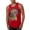 Red, variant on Dean Russo Sweet Poodle Dog Lover Mens Graphic Tank Top, Heather Grey, Small