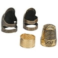 thumbnail image 1 of Sewing Thimble, Metal Quilting Thimble Brass Adjustable  For Knitting For Tailor For Embroidery For Quilting, 1 of 8