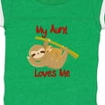 thumbnail image 4 of Inktastic My Aunt Loves Me Sloth Boys or Girls Baby Bodysuit, 4 of 5
