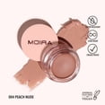 thumbnail image 3 of Sombra + Primer Moira Cosmetics En Crema 2 En 1 Tono 04, Peach Nude, 3 of 4