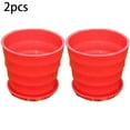 thumbnail image 1 of Imitation Ceramic Plastic Flower Plants Pots Thicken Succulents Nursery, 1 of 3