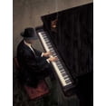 thumbnail image 2 of Lynch, Brent  25x32 Gold Ornate Wood Framed with Double Matting Museum Art Print Titled - Piano Bar 1, 2 of 4