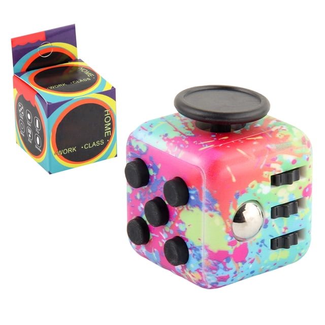 12-Piece Assorted Fidget Cube & Infinity Cube Collection, Multi-Shape Sensory Stress Relief Toys, Portable Handheld Calming Gadgets for Anxiety Reduction, Focus Improvement & Daily Relaxation Support