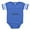 Royal Blue, variant on CafePress - Admin Rights - Cute Infant Baby Football Bodysuit