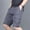 Gray, variant on Men's Camo Cargo Shorts Cotton Strench Multi-Pocket Loose Fit Twill Cargo Shorts Casual Outdoor Military Tactical Shorts