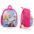 thumbnail image 2 of Sailor Moon Mochila Escolar para Niños y Niñas, Mochila Infantil Ligera de Alta Calidad, Grande y Duradera ROSA, 2 of 6