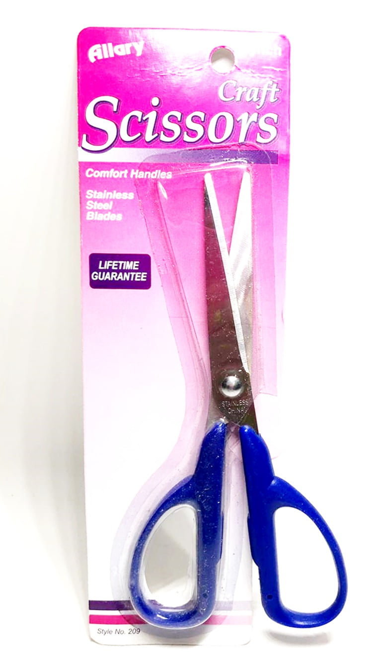 Allary Style 209 Craft Scissors, 7 Inch, Blue