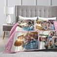 thumbnail image 5 of Custom Blanket with Picture for Couples, Personalized Flannel Throw Blankets,Custom Gifts for Girlfriend Boyfriend Her Him Wife Husband Birthday Blankets, 5 of 5