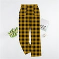 thumbnail image 5 of 2026 Winter Women Plus Size Pajama Pants Plaid Comfy Lounge Pj Pants Sleep Bottoms Flannel Pajamas Pant with Pockets, 5 of 5