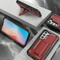 thumbnail image 3 of ExoGuard For Samsung Galaxy S23 Case, Phone Case with Screen Protector and Kickstand (Red), 3 of 7
