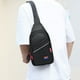 thumbnail image 4 of RKSTN crossbody bags for women Men's Waterproofing Nylon Chest Bag - Stylish Front Pack - Large Capacity Multi-Layer Bag, 4 of 8