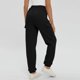 thumbnail image 3 of Pantalones deportivos cargo para mujer: forrados de felpa, cintura alta, holgados, con bolsillos, pantalones informales de moda para otoño, 3 of 6